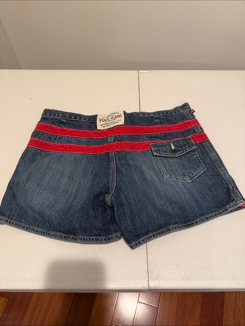 Ralph Lauren Vintage Unique Rare 90s Iconic Logo Patch Red Stripes Nautical 8 - Picture 4 of 10